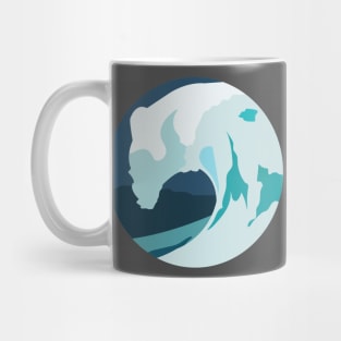 sea waves Mug